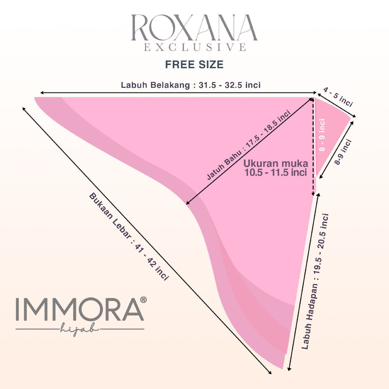 Ukuran Free Size Roxana Exclusive