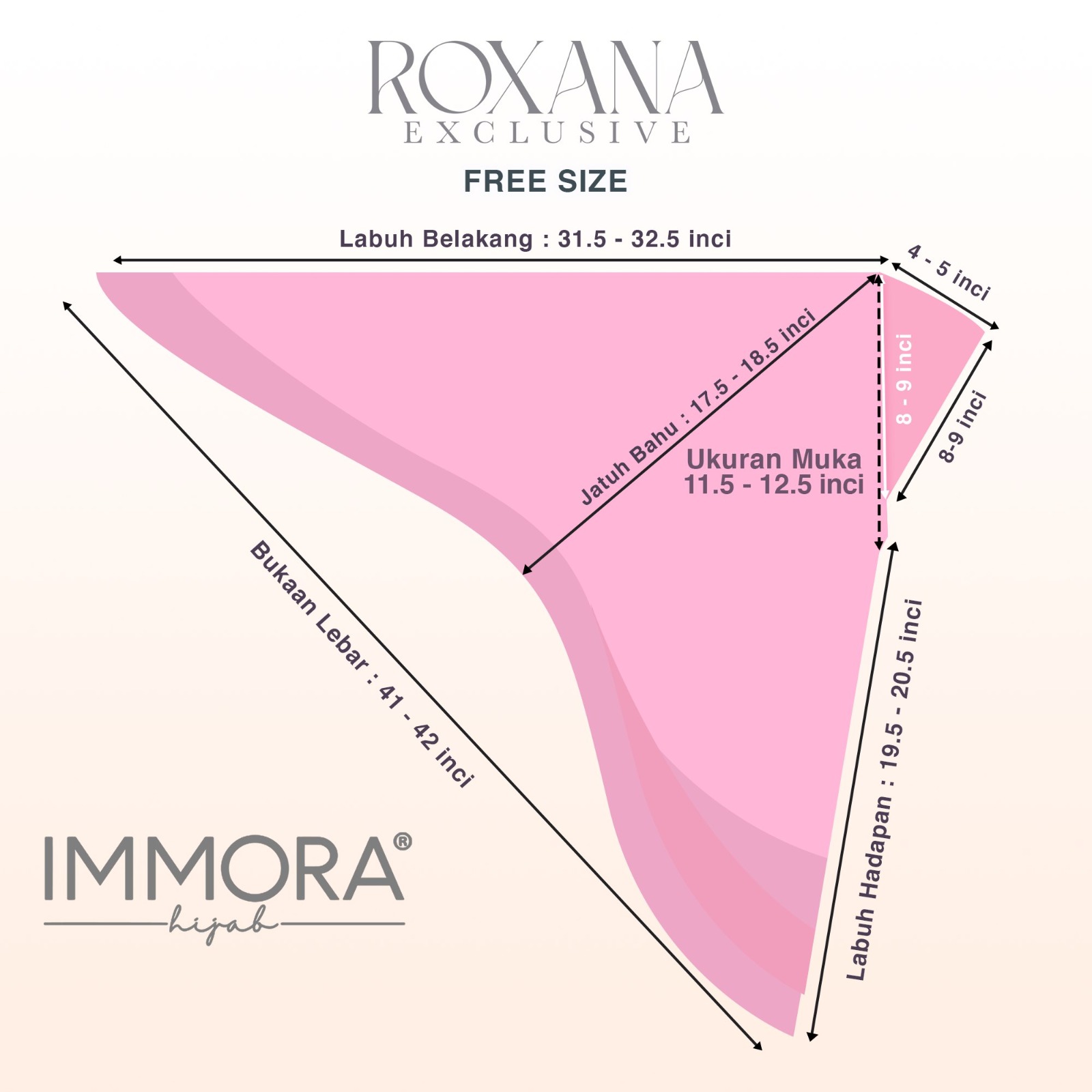 Ukuran Free Size Roxana Exclusive